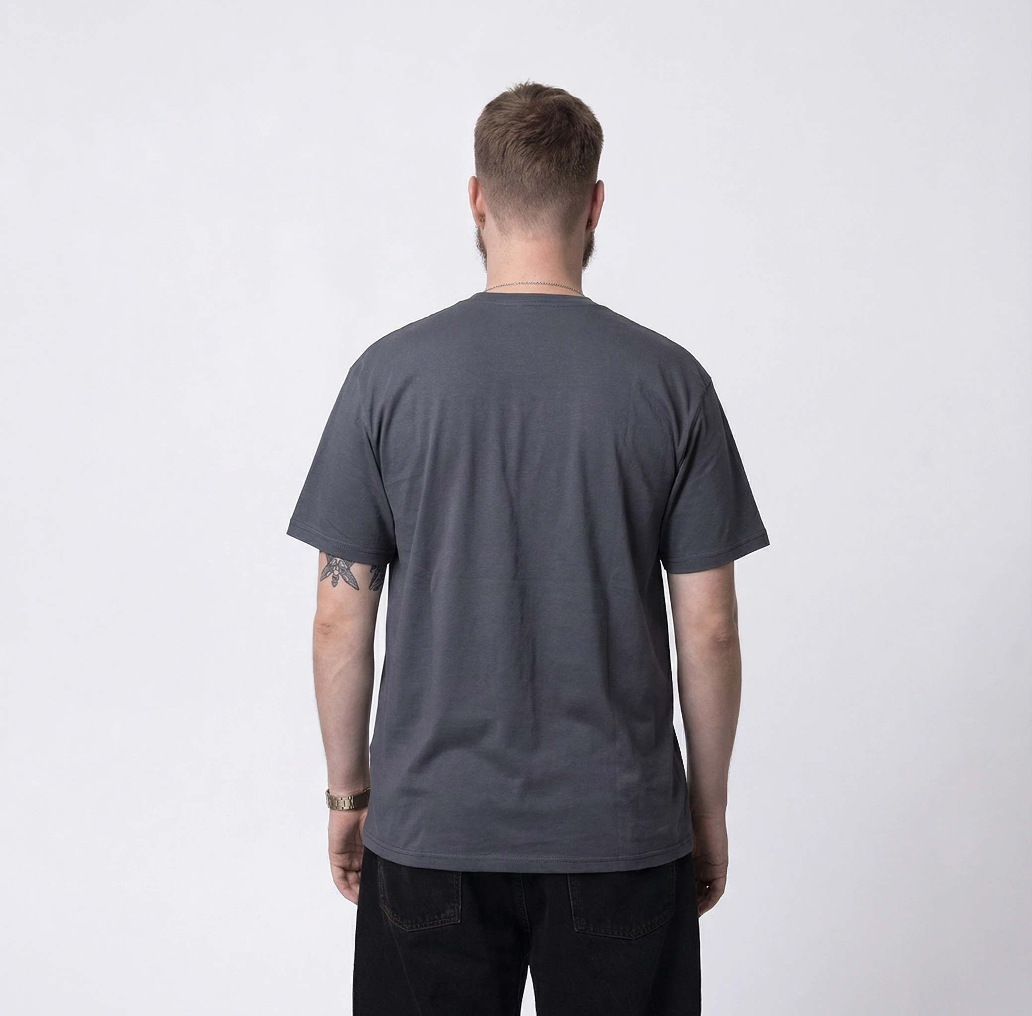 Графит оверсайз футболка