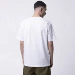 Белая оверсайз футболка