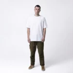 Белая оверсайз футболка